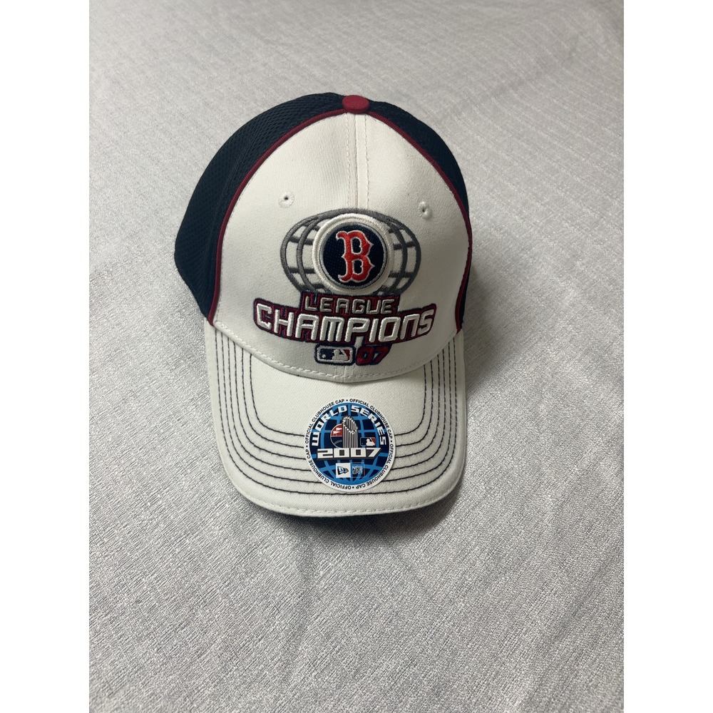 Boston Red Sox 2007 World Series Champions New Era Stretch Fit Baseball Cap OSFM